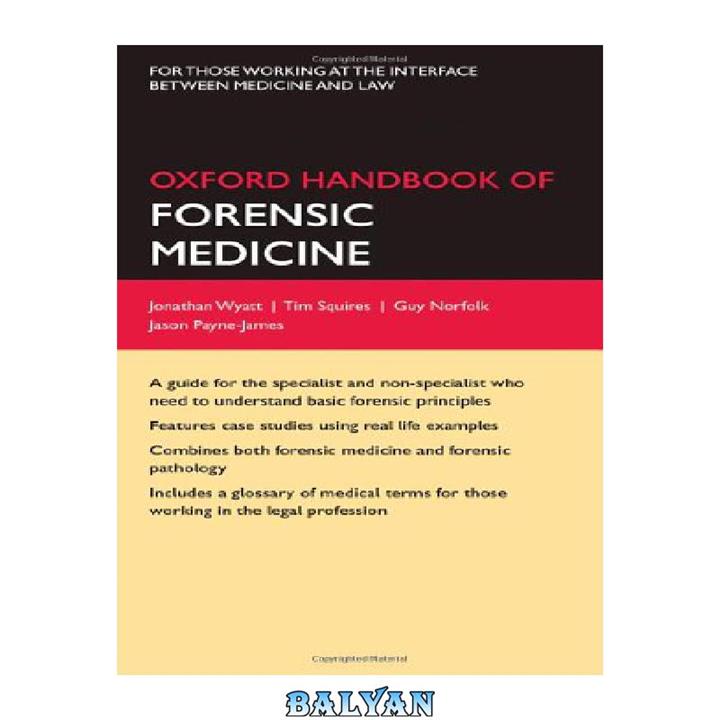 دانلود کتاب Oxford handbook of forensic medicine